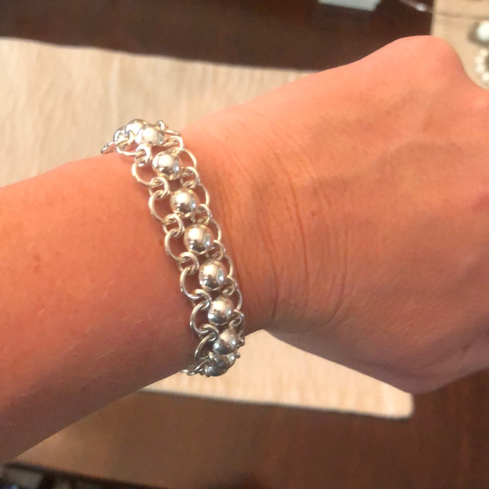 Silver bracelet